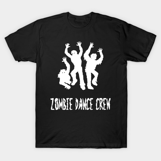 Zombie Dance Crew Dancing Zombies T-Shirt by StacysCellar